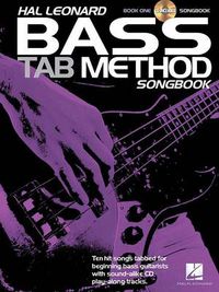 Cover image for Hal Leonard Bass TAB Method Songbook 1