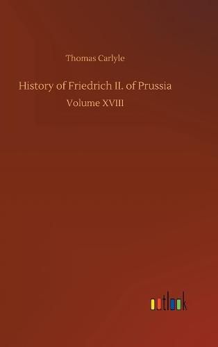 Cover image for History of Friedrich II. of Prussia