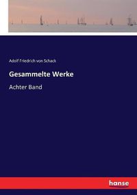 Cover image for Gesammelte Werke: Achter Band