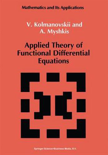 Cover image for Applied Theory of Functional Differential Equations