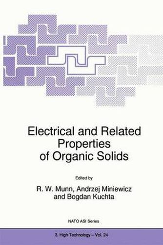 Cover image for Electrical and Related Properties of Organic Solids