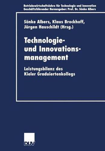 Cover image for Technologie- und Innovationsmanagement