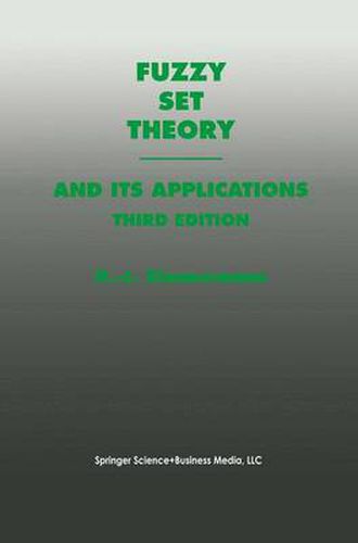 Cover image for Fuzzy Set Theory-and Its Applications