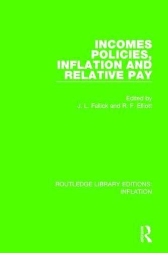 Cover image for Incomes Policies, Inflation and Relative Pay