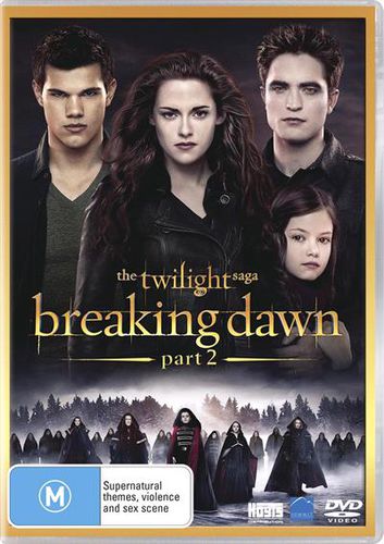 Twilight Breaking Dawn Part 2 Dvd