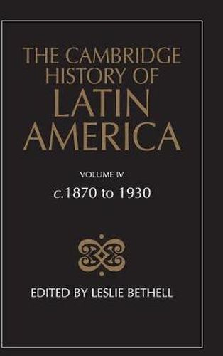 Cover image for The Cambridge History of Latin America