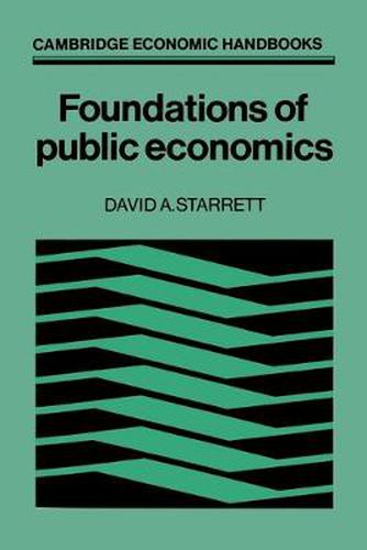 Cover image for Foundations in Public Economics