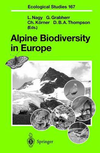 Cover image for Alpine Biodiversity in Europe