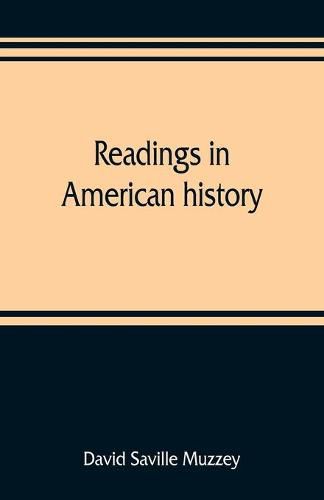 Cover image for Readings in American history