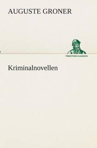 Cover image for Kriminalnovellen