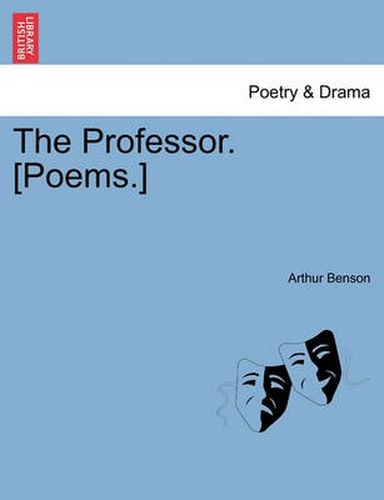 Cover image for The Professor. [poems.]