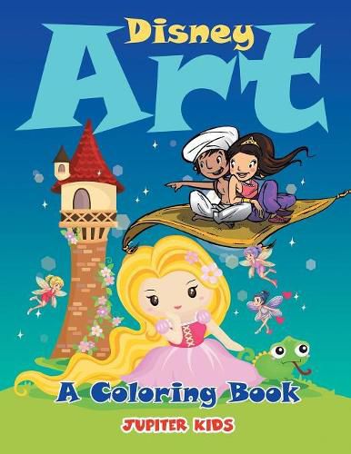 Cover image for Disney Art (A Coloring Book)