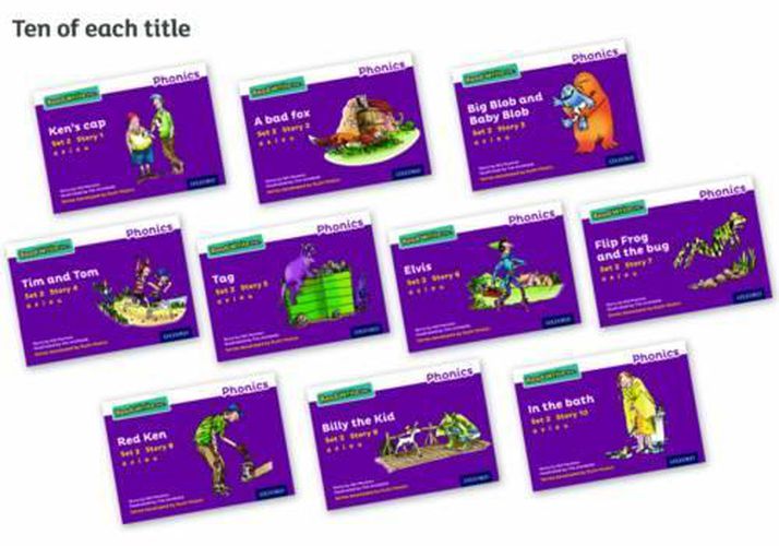 Cover image for Read Write Inc. Phonics: Purple Set 2 Storybooks Pack of 100