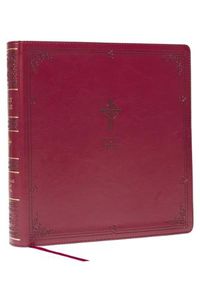 Cover image for NABRE XL, Catholic Edition, Leathersoft, Burgundy, Comfort Print: Holy Bible