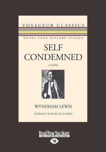 Cover image for Self Condemned: A Novel