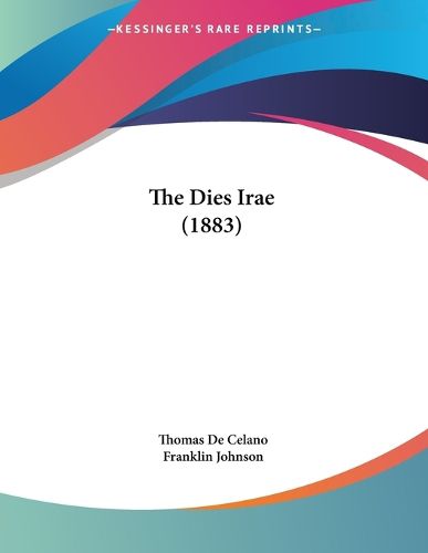 Cover image for The Dies Irae (1883)
