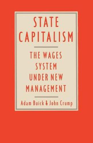 Cover image for State Capitalism: The Wages System under New Management