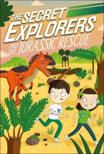 Cover image for The Secret Explorers and the Jurassic Rescue