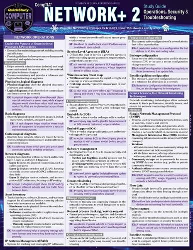 Cover image for Comptia Network+ 2 - Operations, Security & Troubleshooting Study Guide