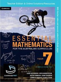 Cover image for Essential Mathematics for the Australian Curriculum Year 7 Teacher Edition