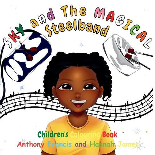 Cover image for Sky and the Magical Childrens Coloring Book