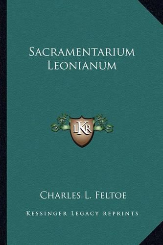 Sacramentarium Leonianum