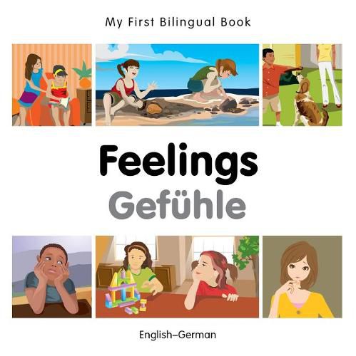 Cover image for My First Bilingual Book - Feelings - German-english