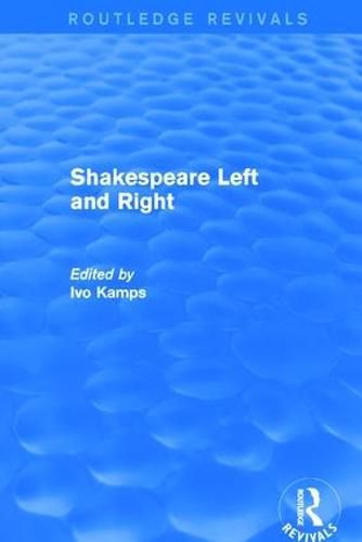 Cover image for Shakespeare Left and Right