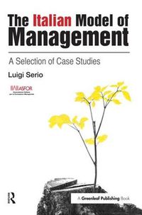 Cover image for The Italian Model of Management: A Selection of Case Studies