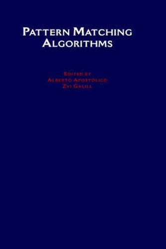 Cover image for Pattern Matching Algorithms