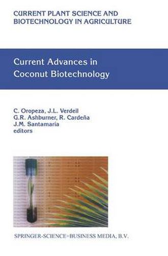 Cover image for Current Advances in Coconut Biotechnology