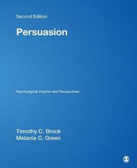 Cover image for Persuasion: Psychological Insights and Perspectives