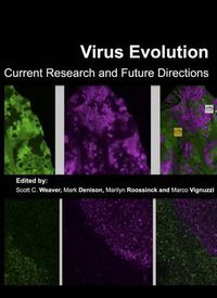 Cover image for Virus Evolution: Current Research and Future Directions