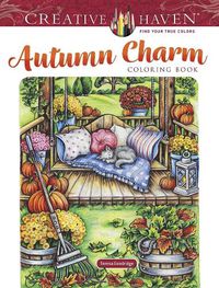 Cover image for Creative Haven Autumn Charm Coloring Book