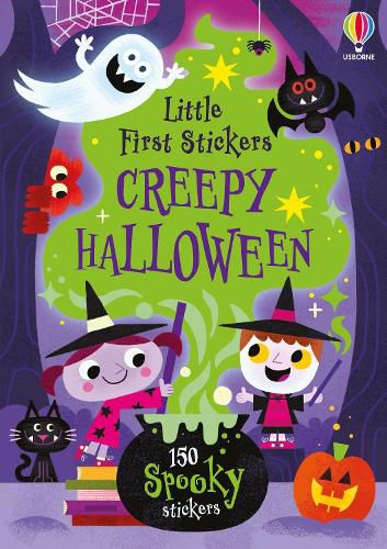Cover image for Little First Stickers Creepy Halloween