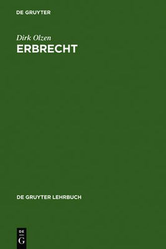 Cover image for Erbrecht