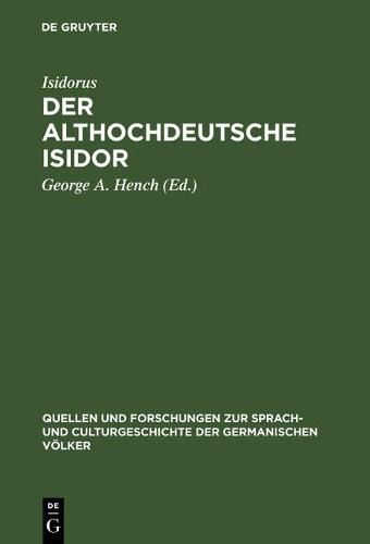 Der althochdeutsche Isidor