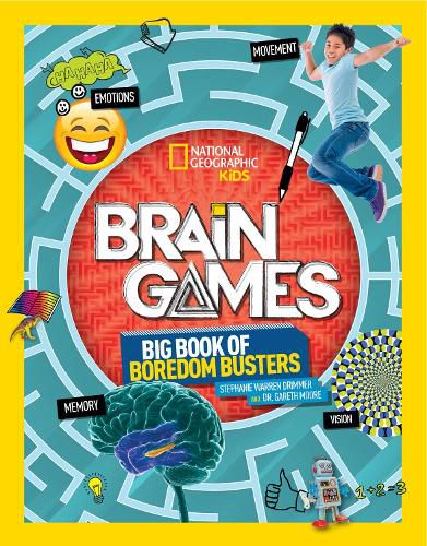Cover image for Brain Games: Big Book of Boredom Busters (National Geographic Kids: Disney)
