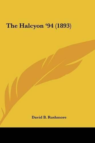 Cover image for The Halcyon '94 (1893)