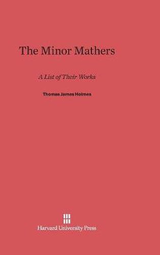 The Minor Mathers