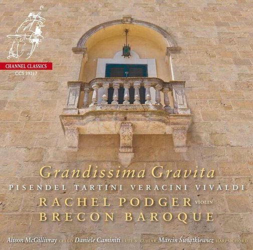 Cover image for Grandissima Gravita: Music by Pisenel, Tartini, Verachini & Vivaldi
