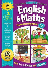 Cover image for Leap Ahead Bumper Workbook: 9+ Years English & Maths