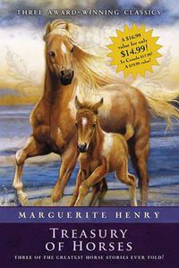 Cover image for Marguerite Henry Treasury of Horses (Boxed Set): Misty of Chincoteague, Justin Morgan Had a Horse, King of the Wind