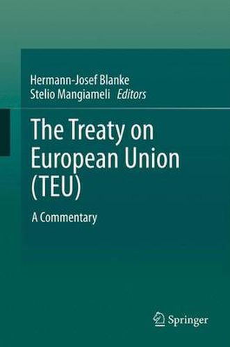 Cover image for The Treaty on European Union (TEU): A Commentary