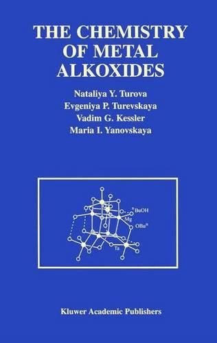 Cover image for The Chemistry of Metal Alkoxides