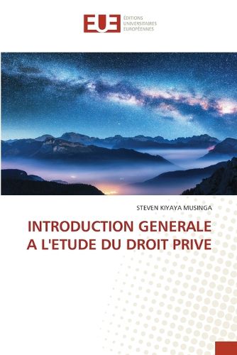 Cover image for Introduction Generale a l'Etude Du Droit Prive