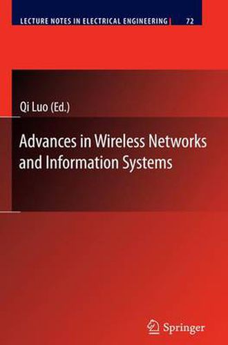 Cover image for Advances in Wireless Networks and Information Systems