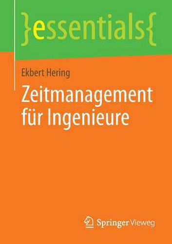 Cover image for Zeitmanagement fur Ingenieure