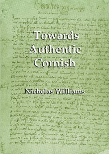 Cover image for Towards Authentic Cornish