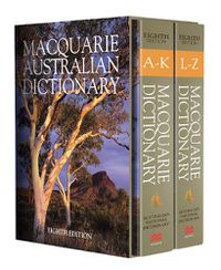 Cover image for Macquarie Dictionary Eighth Edition